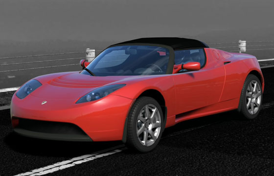 Gran Turismo 5 - Tesla Roadster '08