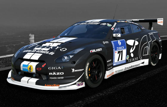 Gran Turismo 5 - Nissan GT-R N24 Schulze Motor Sports '11