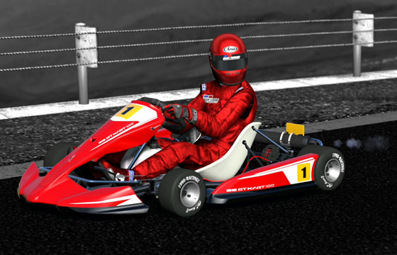 Gran Turismo 5 - Gran Turismo PDI Racing Kart 100
