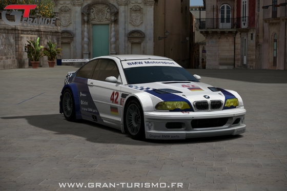 Gran Turismo 6 - BMW M3 GTR Race Car '01