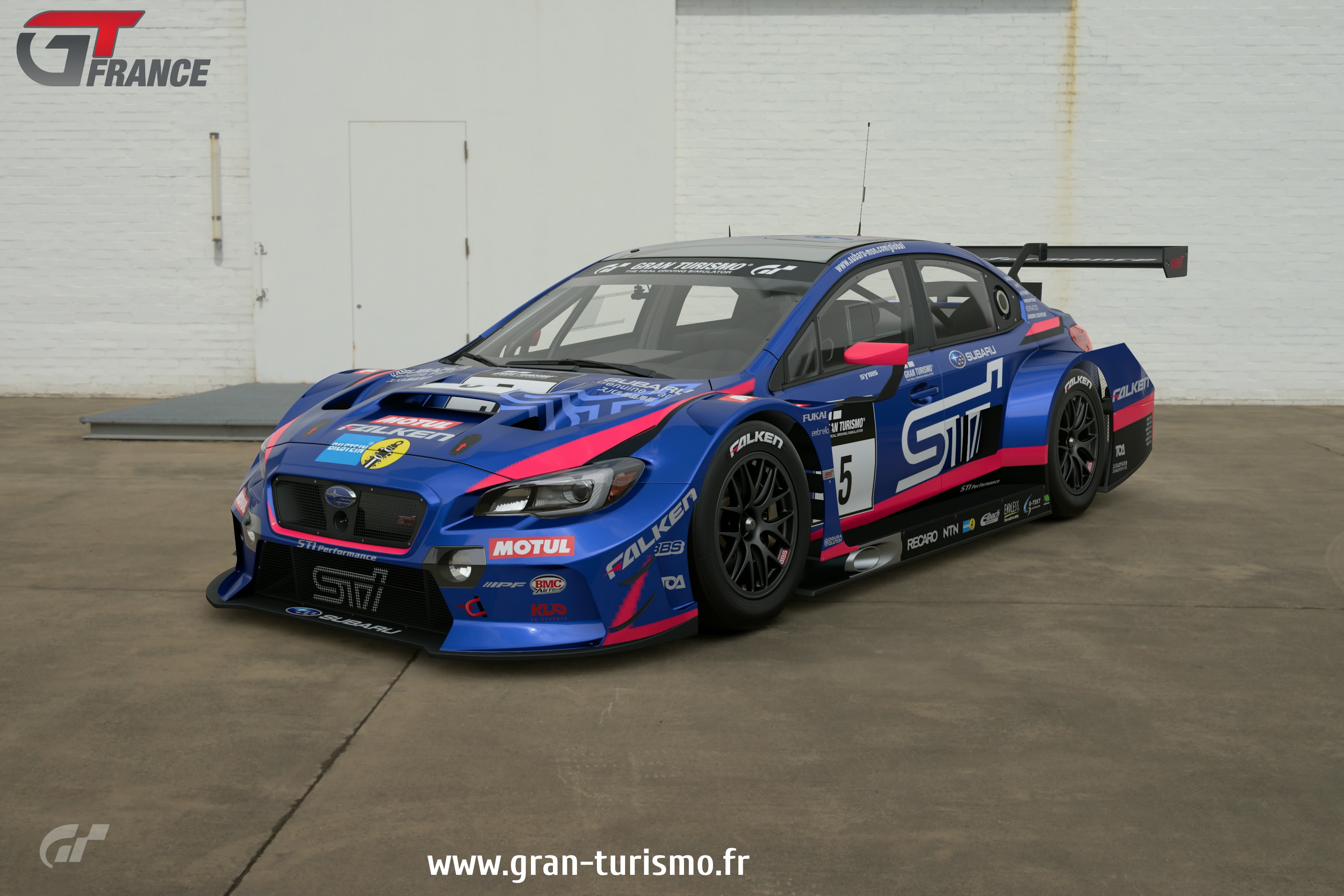 Gran Turismo 7 Subaru WRX Gr 3 Site GT France