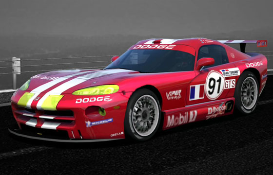 Gran Turismo 6 - SRT Viper GTS-R Team Oreca Race Car #91 '00