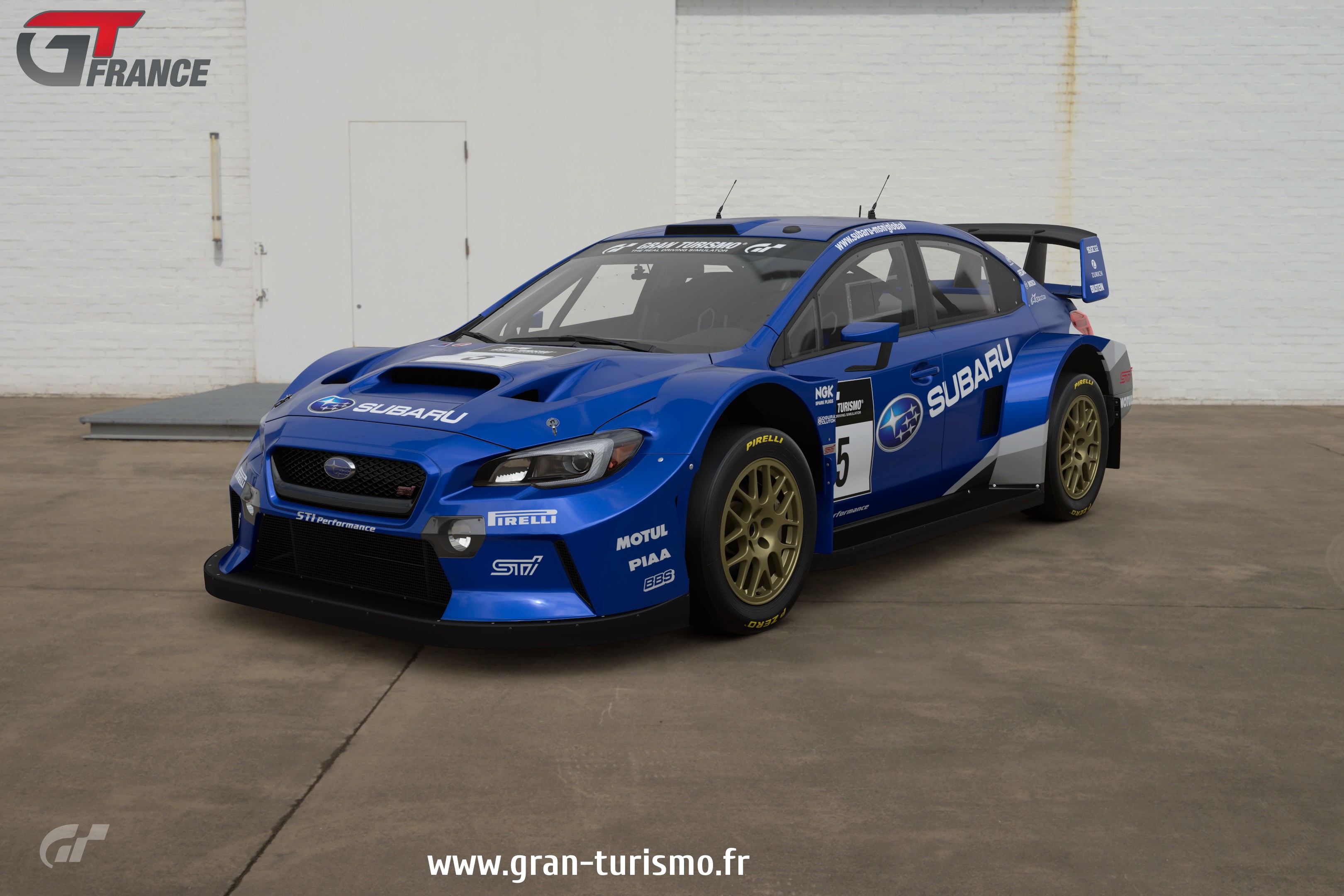 Gran Turismo 7 - Subaru WRX Gr.B Rally Car - Site GT France