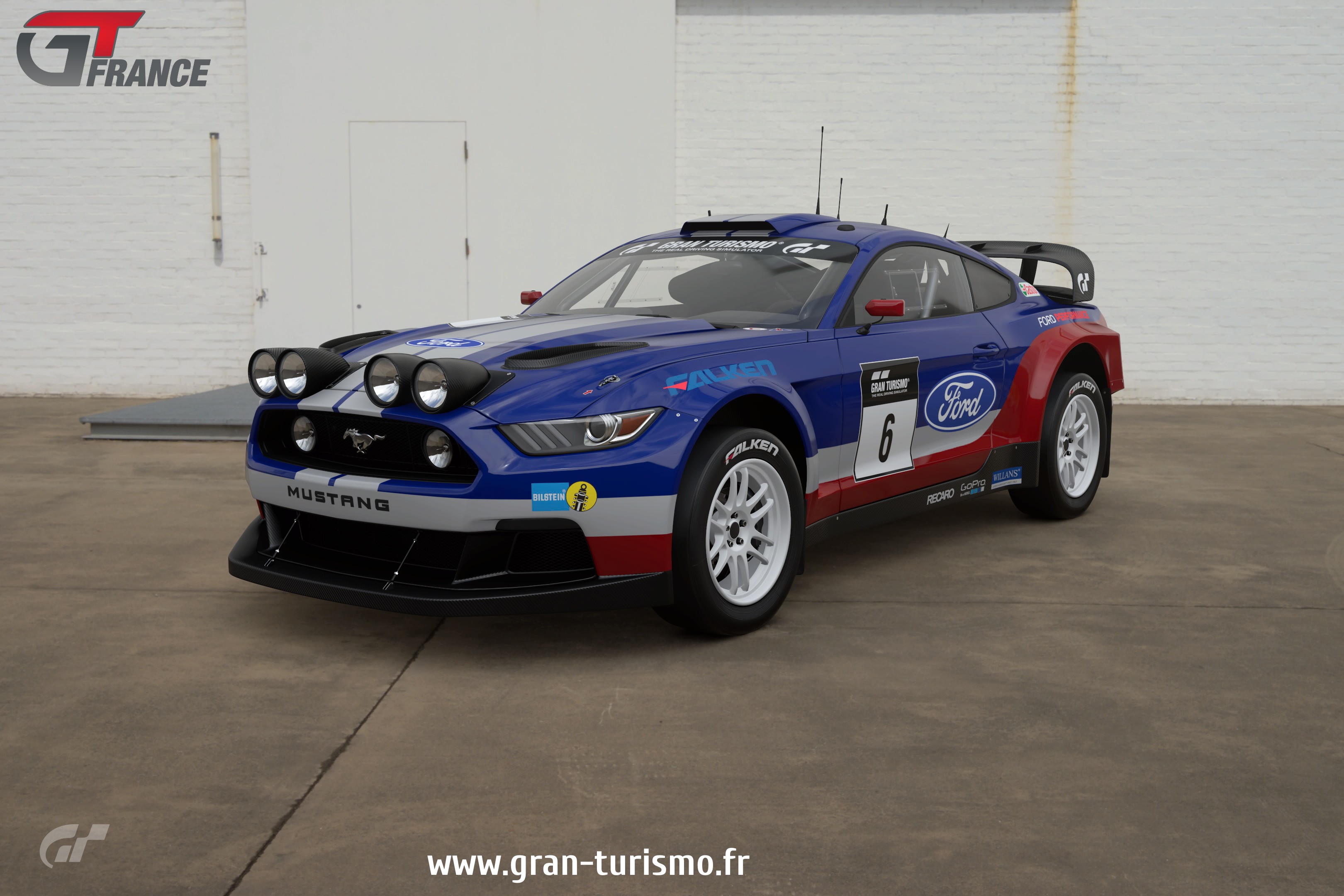 Gran Turismo 7 - Ford Mustang Gr.B Rally Car - Site GT France